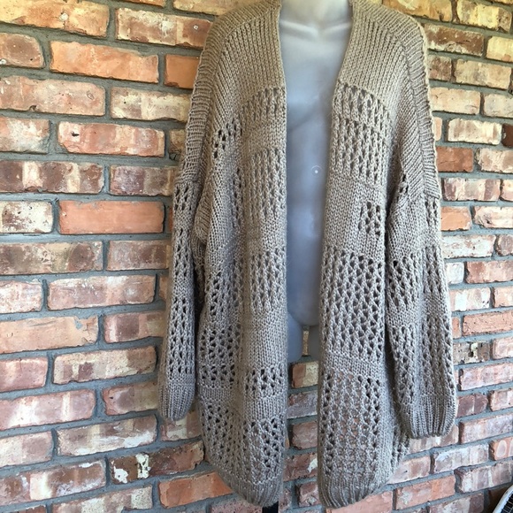 Stevie Hender cable knit open front cardigan - Picture 5 of 10